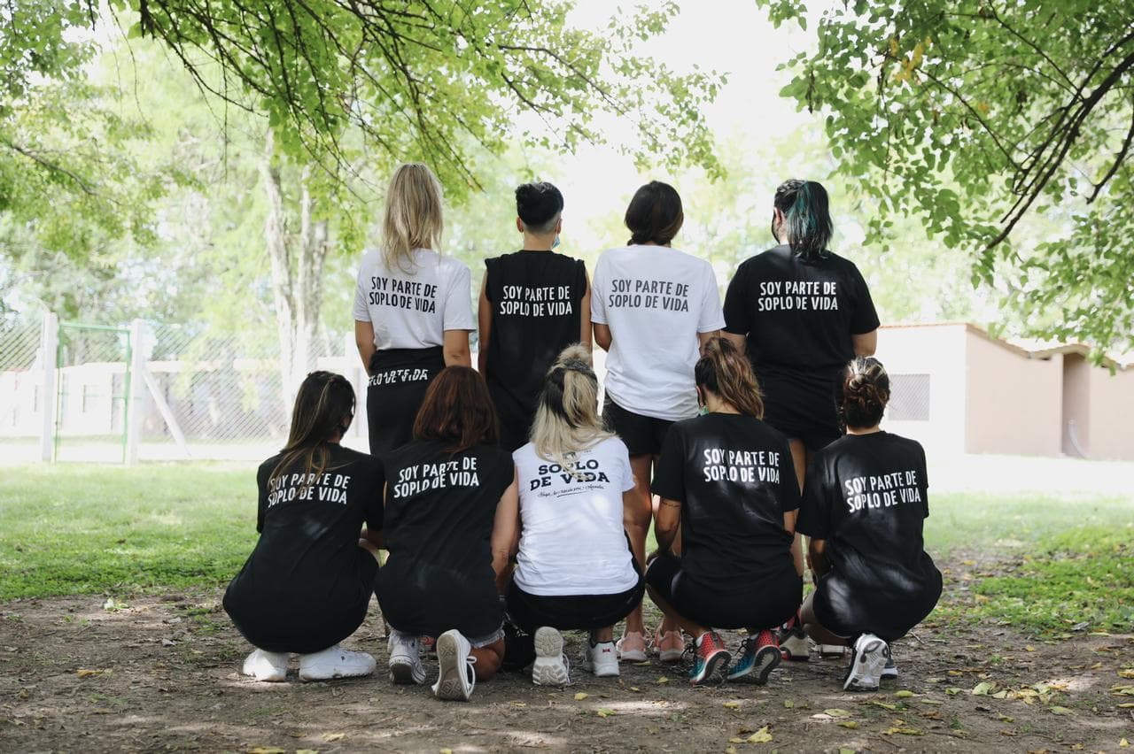 Equipo de soplo de vida